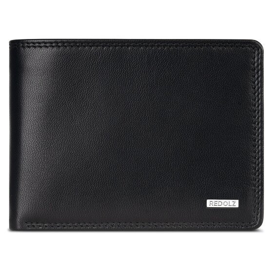 Redolz Cartera de piel Essentials QF RFID 12 cm desplegable