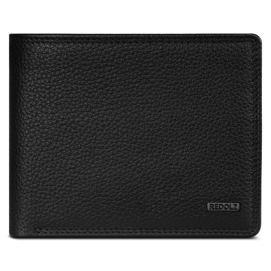 Redolz Cartera de piel Essentials QF RFID 12 cm desplegable