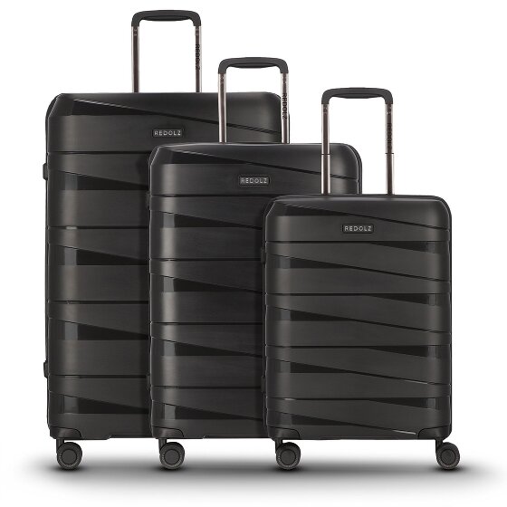 Redolz Essentials 10 3-SET 4 ruedas Set de maletas 3 piezas