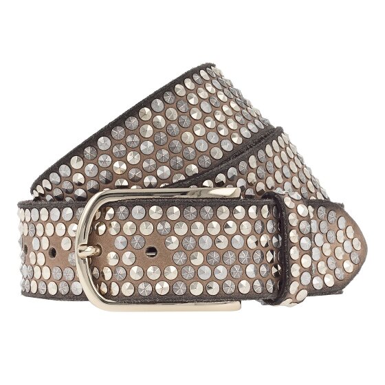 b.belt Cinturón de cuero con tachuelas