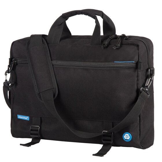 Lightpak Maletín RPET 43 cm compartimento para portátil