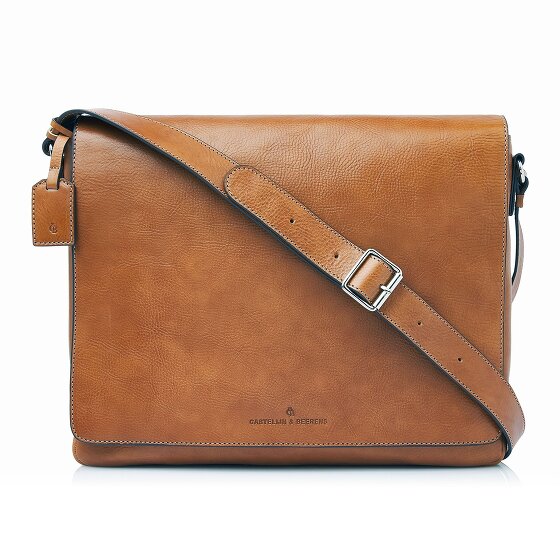 Castelijn & Beerens Mark Maletín Mensajero Protección RFID Piel 39 cm Compartimento para el portátil