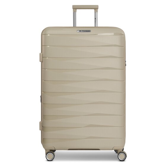 Franky London 4 ruedas Carrito L 74 cm con pliegue de expansión