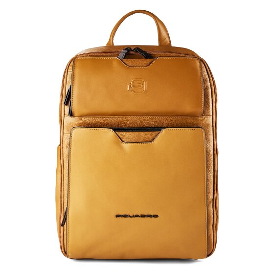Piquadro Ael Mochila de día Piel 37 cm Compartimento para el portátil