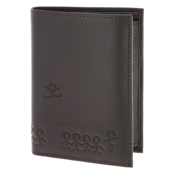 oxmox Leather Cartera Bloqueo RFID Piel natural 10 cm