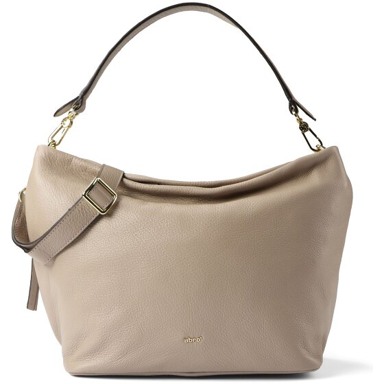 abro Ebony Bolsa de hombro Piel natural 38 cm