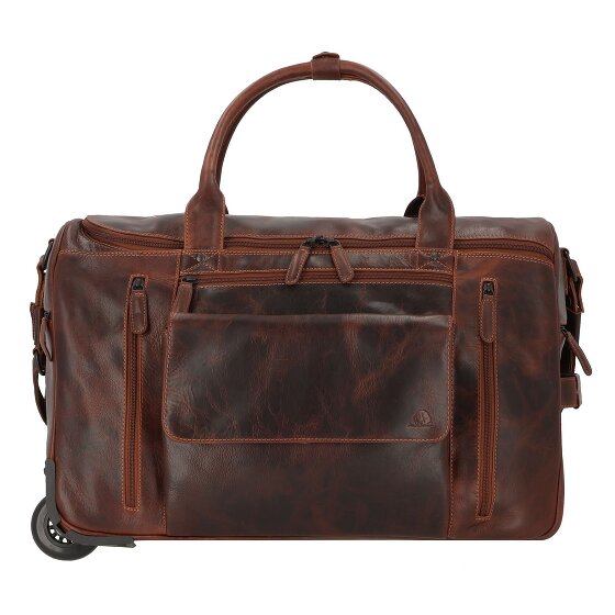 Greenburry Rugged 2 ruedas Bolsa de viaje Piel 53 cm