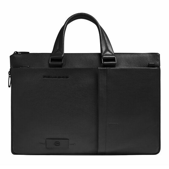 Piquadro Russel Maletín Protección RFID Piel 42 cm Compartimento para el portátil