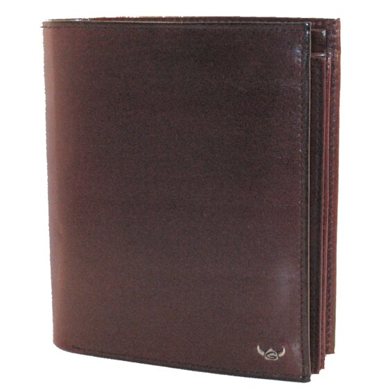Golden Head Billetera Colorado de cuero RFID 11 cm
