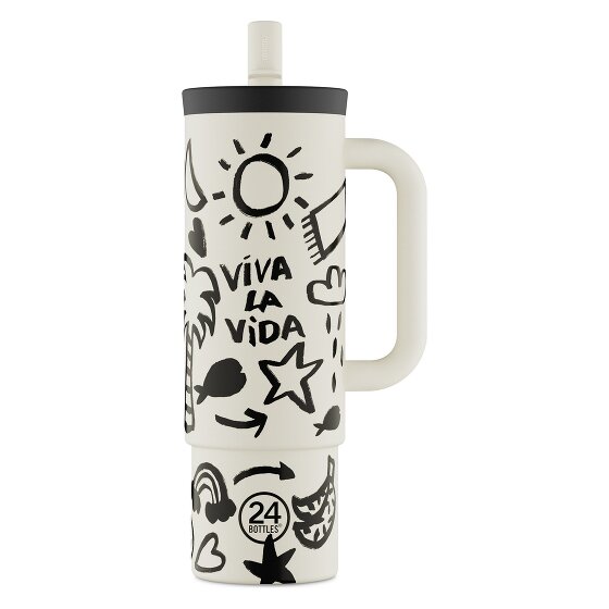 24Bottles Straw Taza para beber 800 ml