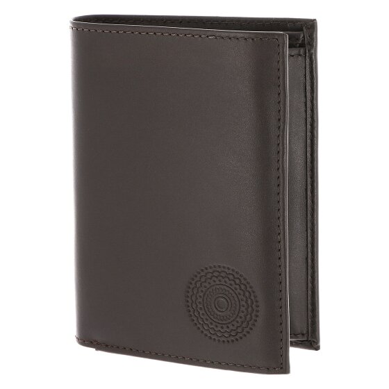 oxmox Leather Cartera Bloqueo RFID Piel natural 10 cm