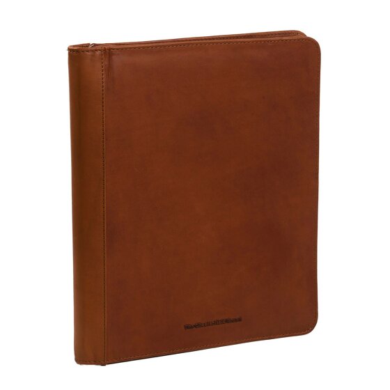 The Chesterfield Brand Wax Pull Up Caso de escritura Piel 22 cm