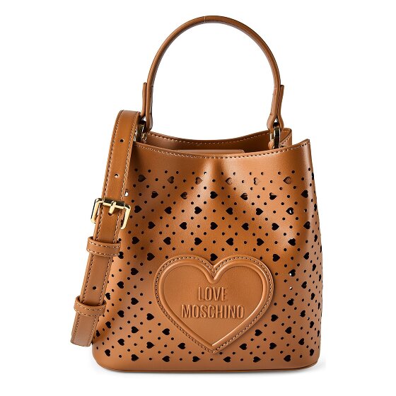 Love Moschino Basket Laminated Bolsa de hombro 22 cm