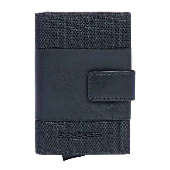 Piquadro PQ-Earth Estuche para tarjetas de crédito Protección RFID Piel 6.5 cm