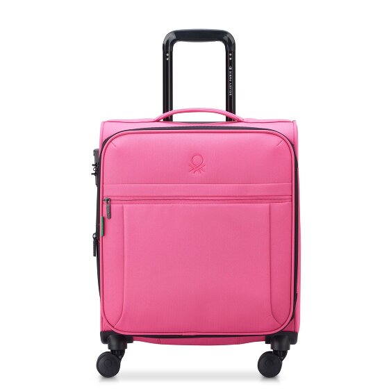 Delsey Paris x United Colors of Benetton BE Trolley de cabina de 4 ruedas 55 cm con pliegue extensible