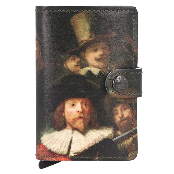 Secrid Estuche para tarjetas de crédito Art RFID de cuero 6 cm