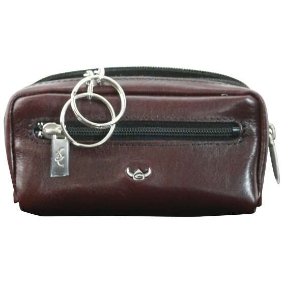 Golden Head Estuche para llaves de Colorado de cuero de 11 cm