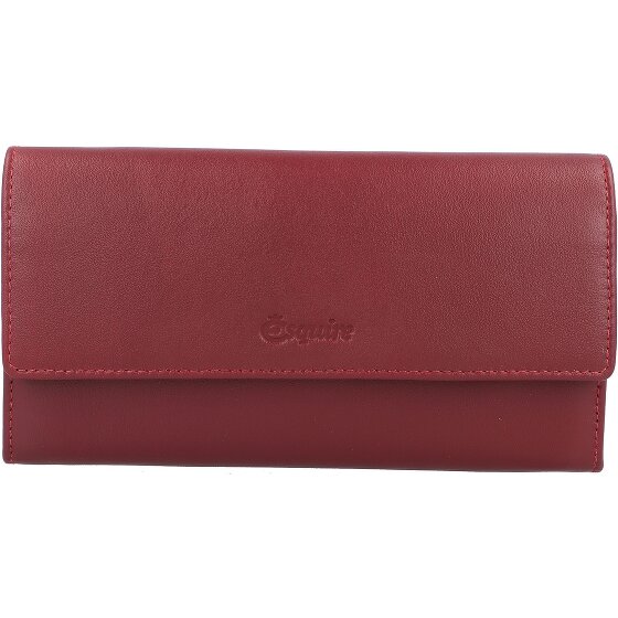 Esquire Cartera de Perú de cuero RFID 18,5 cm