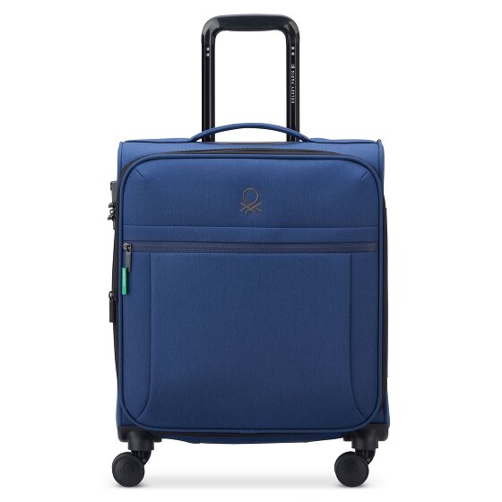Delsey Paris x United Colors of Benetton BE Trolley de cabina de 4 ruedas 55 cm con pliegue extensible
