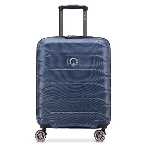 Delsey Paris Meteor 4 ruedas Carro de la cabina 55 cm con pliegue de expansión