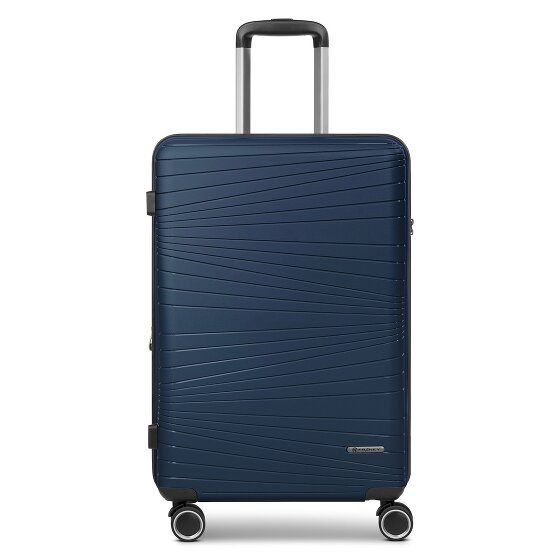 Franky Dallas 3.0 Trolley de 4 ruedas M 65 cm con plegado extensible