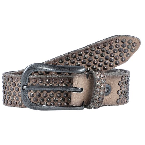b.belt Cinturón de cuero con tachuelas