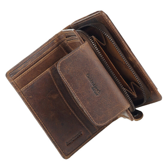 Greenland Nature Montana cartera de cuero 10 cm bolsillo del teléfono móvil