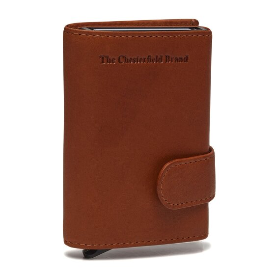 The Chesterfield Brand Frankfurt Estuche para tarjetas de crédito Protección RFID Piel 7.5 cm