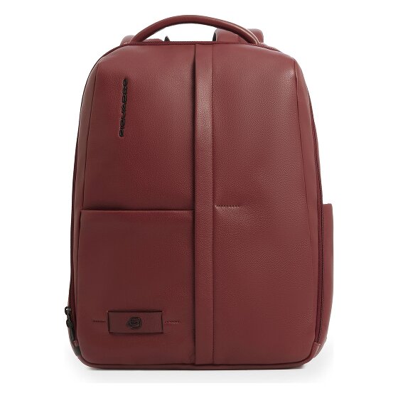 Piquadro Russell Mochila de negocios Protección RFID Piel 42 cm Compartimento para el portátil