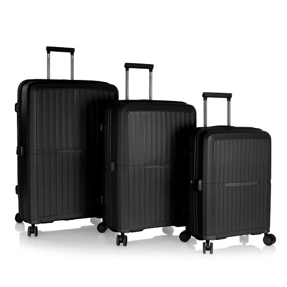 Heys AirLite 4 ruedas Juego de maletas 3 piezas con pliegue de expansión
