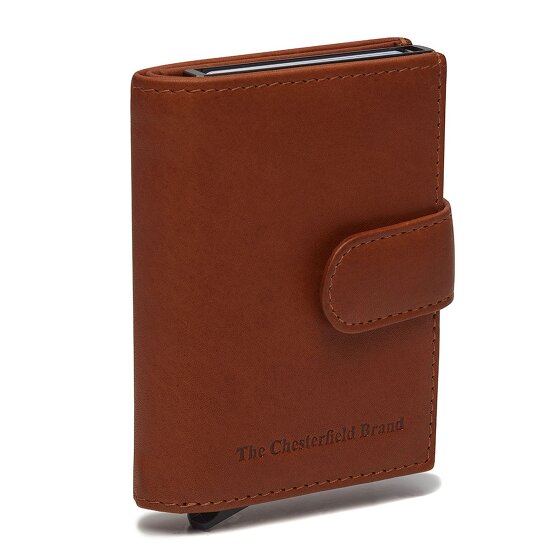 The Chesterfield Brand Leipzig Estuche para tarjetas de crédito Protección RFID Piel 7.5 cm