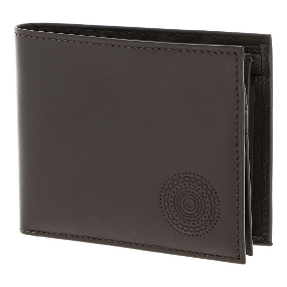 oxmox Leather Cartera Bloqueo RFID Piel natural 10 cm