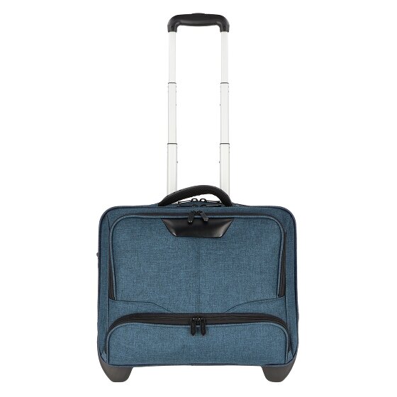 Dermata 2 ruedas Carrito de negocios 41 cm Compartimento para el portátil