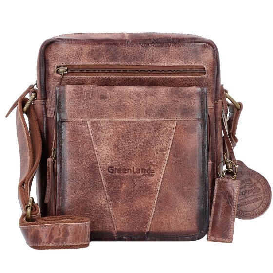 Greenland Nature Mascu & Line Bolsa de hombro Piel 25 cm