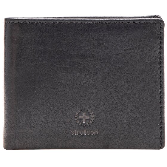 Strellson Blackwall BillFold H8 Billetera RFID Piel 10,5 cm