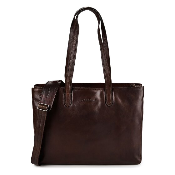 Plevier Power Bolsa de compras Piel natural 31 cm Compartimento para laptop
