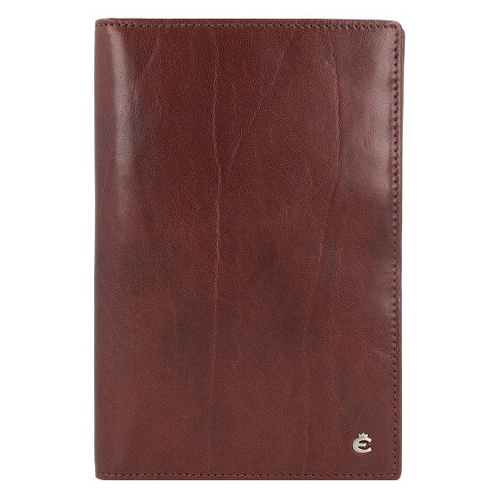 Esquire Funda para pasaporte Toscana de cuero RFID 12 cm