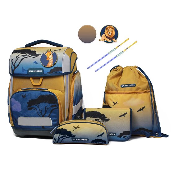 Schneiders Isabeau x Ergolite Juego de mochilas escolares 6 piezas