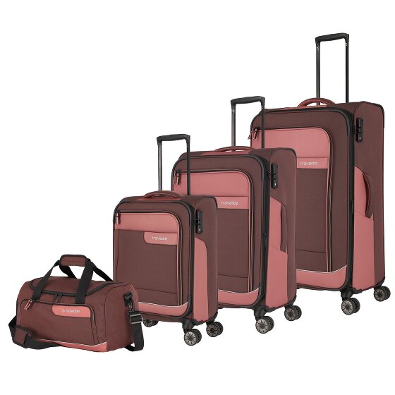 Travelite Juego de maletas de 4 ruedas VIIA 4pcs.