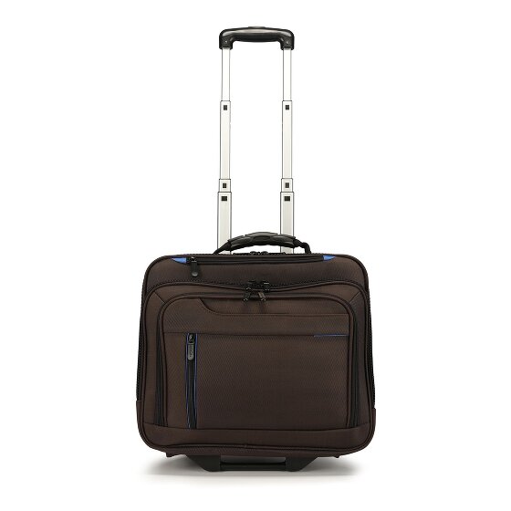 Dermata 2 ruedas Trolley business 38 cm Compartimento para laptop