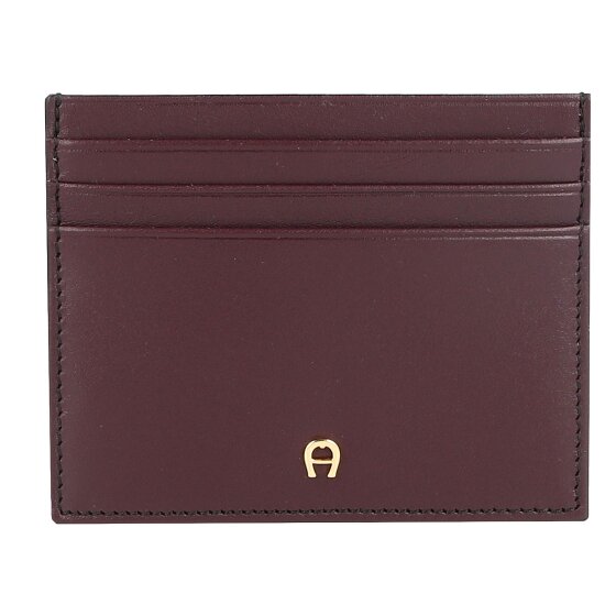 AIGNER Estuche para tarjetas de crédito Daily Basic de cuero de 10 cm