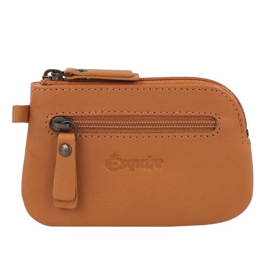 Esquire Estuche para llaves de Perú de cuero de 11 cm