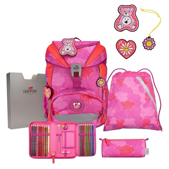 DerDieDas Juego de mochilas escolares ErgoFlex 5pcs.