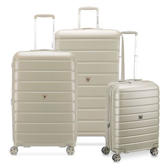 Roncato Relife 4 ruedas Juego de maletas 3 piezas con pliegue de expansión