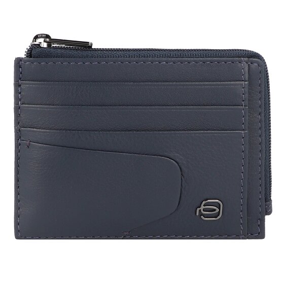 Piquadro Akron Estuche para tarjetas de crédito Protección RFID Piel 11.5 cm