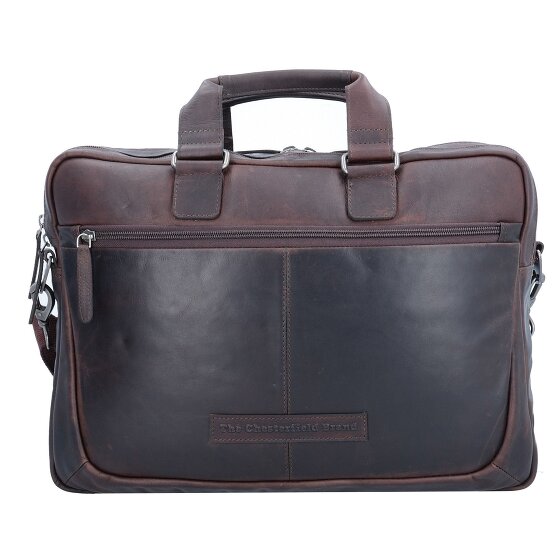 The Chesterfield Brand Wax Pull Up Maletín Piel 40 cm Compartimento para el portátil