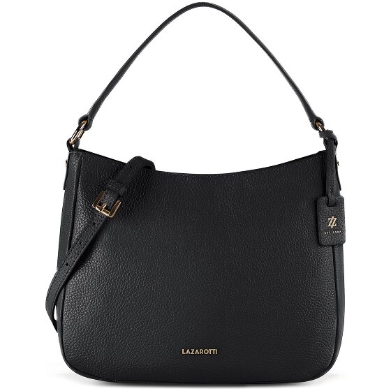 Lazarotti Bolonia Piel Bolso bandolera Hobo cuero 27 cm