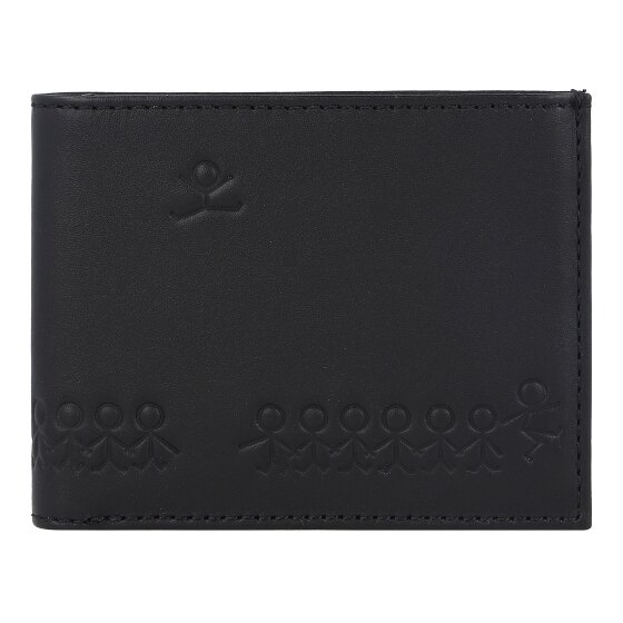 oxmox Leather Cartera Protección RFID Piel 10.5 cm