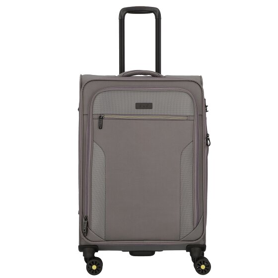 d&n Travel Line 9704 4 ruedas Carrito M 68 cm con pliegue de expansión