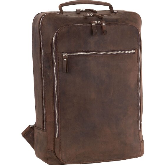 Leonhard Heyden Mochila Salisbury Piel 42 cm Compartimento para portátil